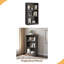 Bookcase Freestanding 3 Shelf Wood Bookshelf Adjustable Shelves For Home Office-1308491940