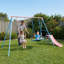 YangFarmer Iron Swing Set 2 Swing(s)