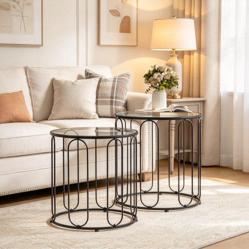 2 - Piece Living Room Table Set