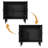 Vintage Cabinet with Adjustable Shelves, Sideboard with Hollow Carved -2071197365