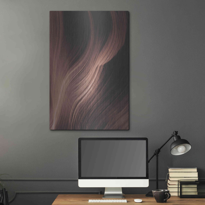 "Cave" 1 par Design Fabrikken, art mural en métal, 12 po x 16 po, H 36 po x l 24 po