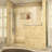 DreamLine Unidoor Plus 47 1/2 - 48 inch W x 72 inch H Frameless Hinged Shower Door in Chrome-121834164-121834174
