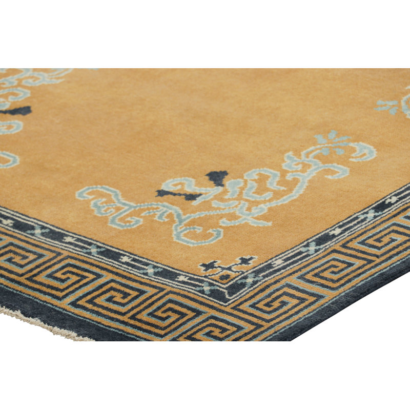 One-of-a-Kind 4'1x4'5 Hand Knotted Area Rug