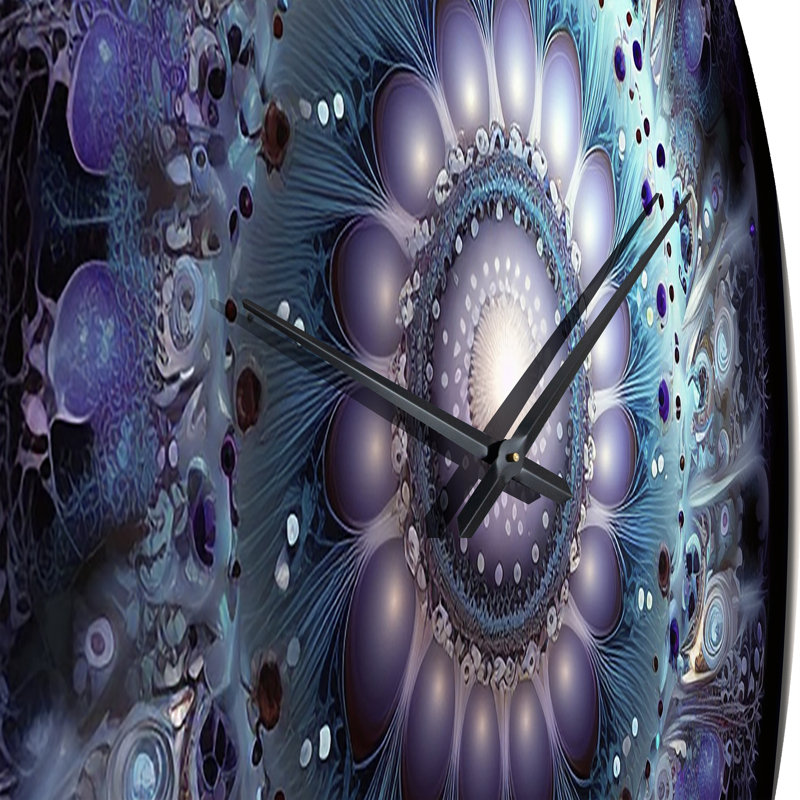Horloge murale céleste céleste en métal mystérieux, Moyenne