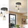 3-Light Crystal Chandelier Ceiling Light Fixture