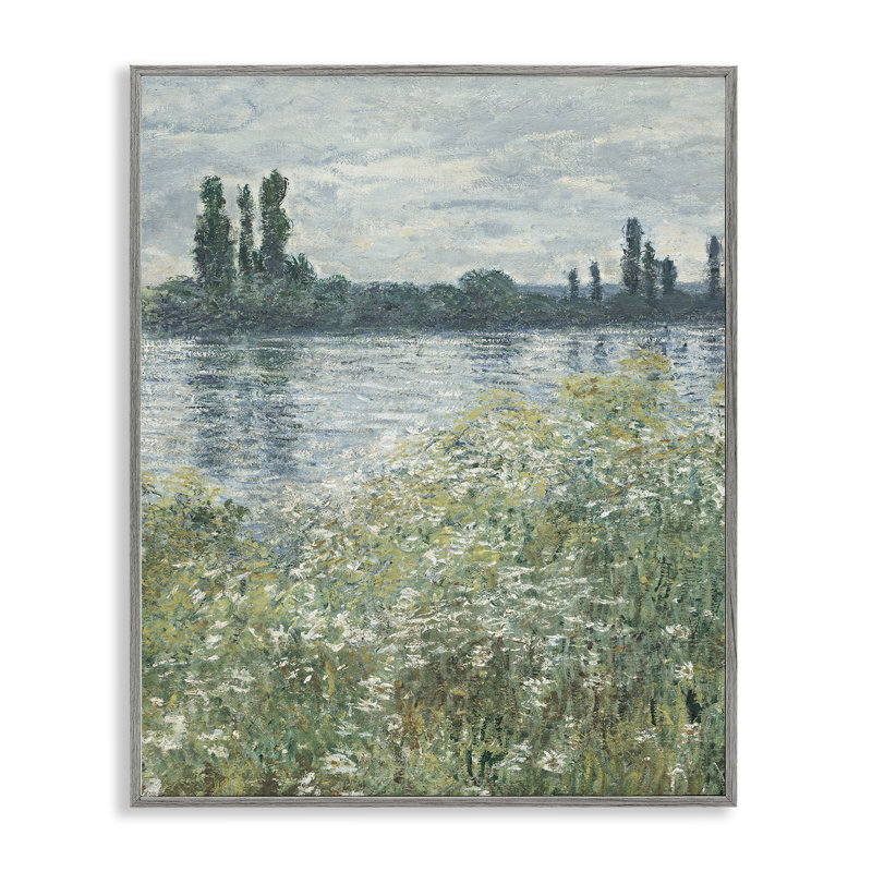 Estampe numérique classique mouchetée encadrée par lettrage et doublure, Estampe numérique Farmhouse, H 20 po x l 16 po