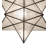 Moder Glass Semi Flush Mount