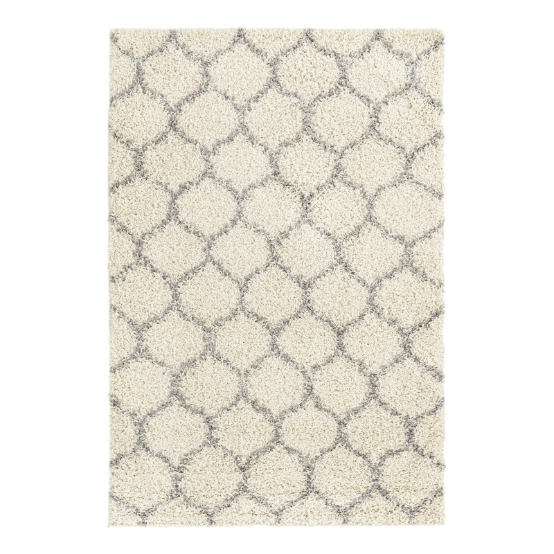 Geometric Indoor Rug, Rectangle 4' x 6'