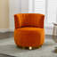 Fauteuil d'appoint pivotant à 360 degrés, fauteuil de salon, fauteuil de lecture-642694089