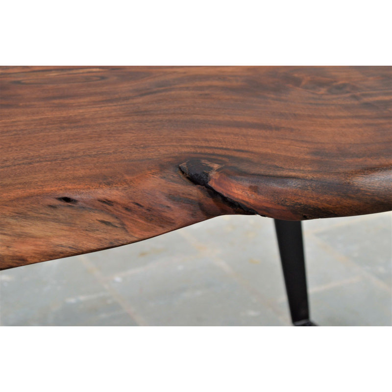 Acacia Solid Wood Top Dining Table