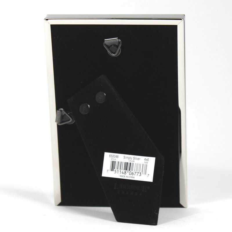Cadre photo Panella Simply, 4 po x 6 po, Argent
