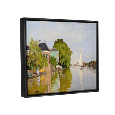Art urbain sur toile, voiliers, canaux