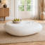 Table basse en forme de galet