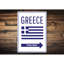 Panneau en aluminium Grèce-58289431