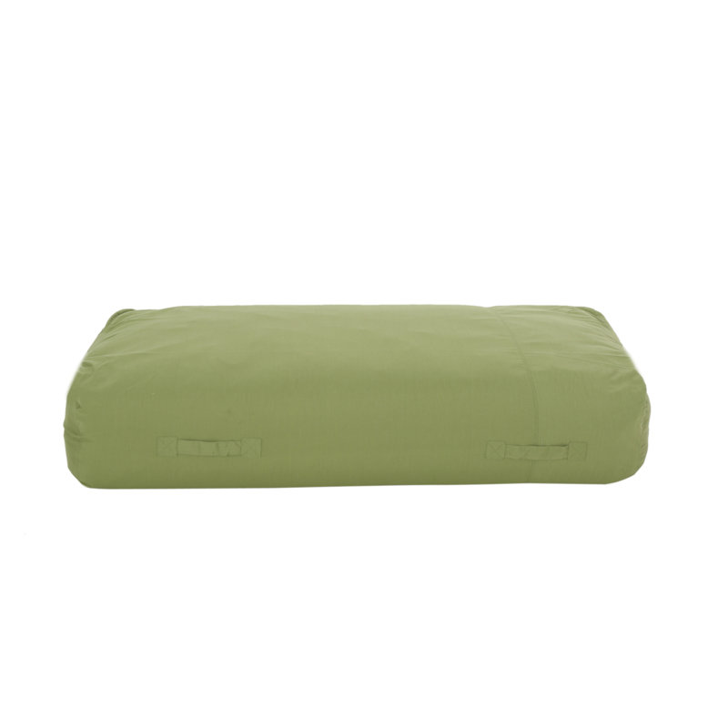 Water Resistant Lounger Bean Bag, Green Waterproof Fabric