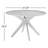 Fenway 47" Wood Dining Table-538770327