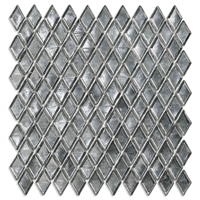 Cullinan 7/8" x 1-5/8" Diamond Glass Mosaic