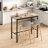 Metal Base Dining Table-660336450-660336448