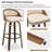 Virgil Swivel Modern Swivel Counter & Bar Stools (Set Of 3)-1260338378-1260338379