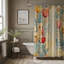 Rideau de douche Antique Blooms - Premium-676293575