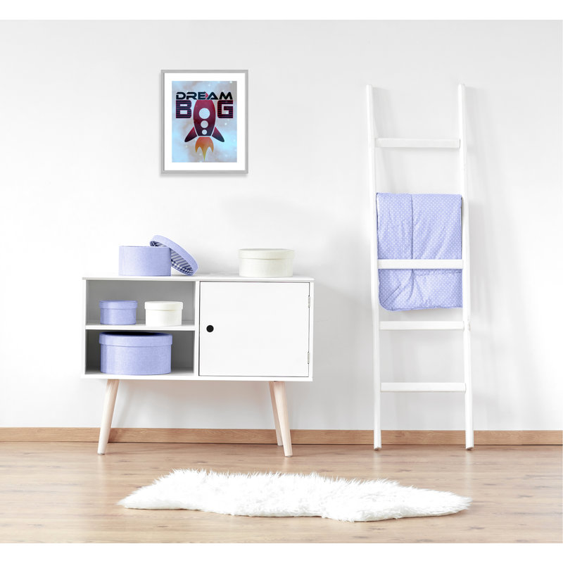 Grande surface de rêve, H 25,5 po x l 21,5 po x P 1,19 po, Encadré de boîte argent