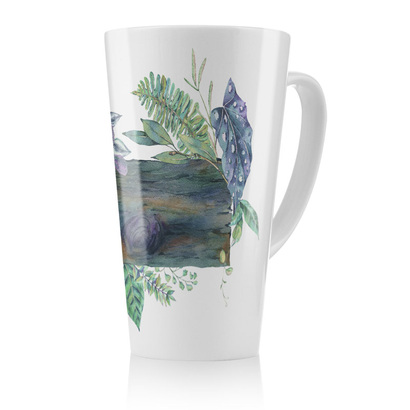 Leaves Board Latte Mug