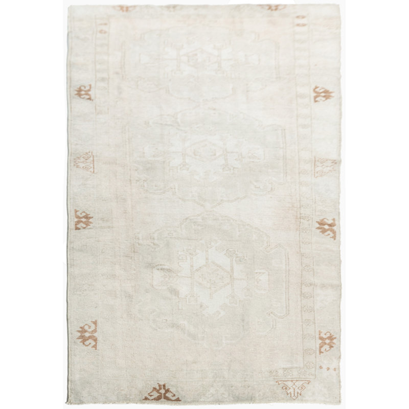 One-of-a-Kind Rectangle 4'2" X 11'8" Hand Knotted Area Rug