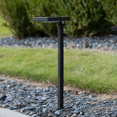 Contemporary Square Square Outdoor Modern Solar Dual Colour LED Pathway Landscape Light