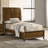 Bangor Wood Twin Bed, Brown-1441930635