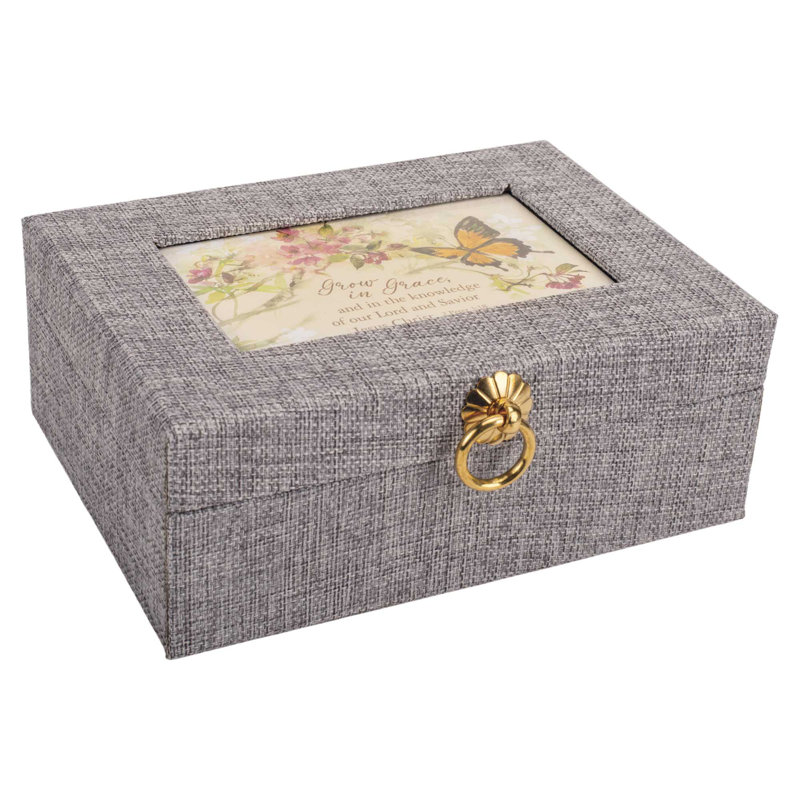 Ensemble de cartes lin gris