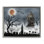 «Halloween Witch Silhouette In Full Moon Haunted House Scene», art mural par Grace Popp