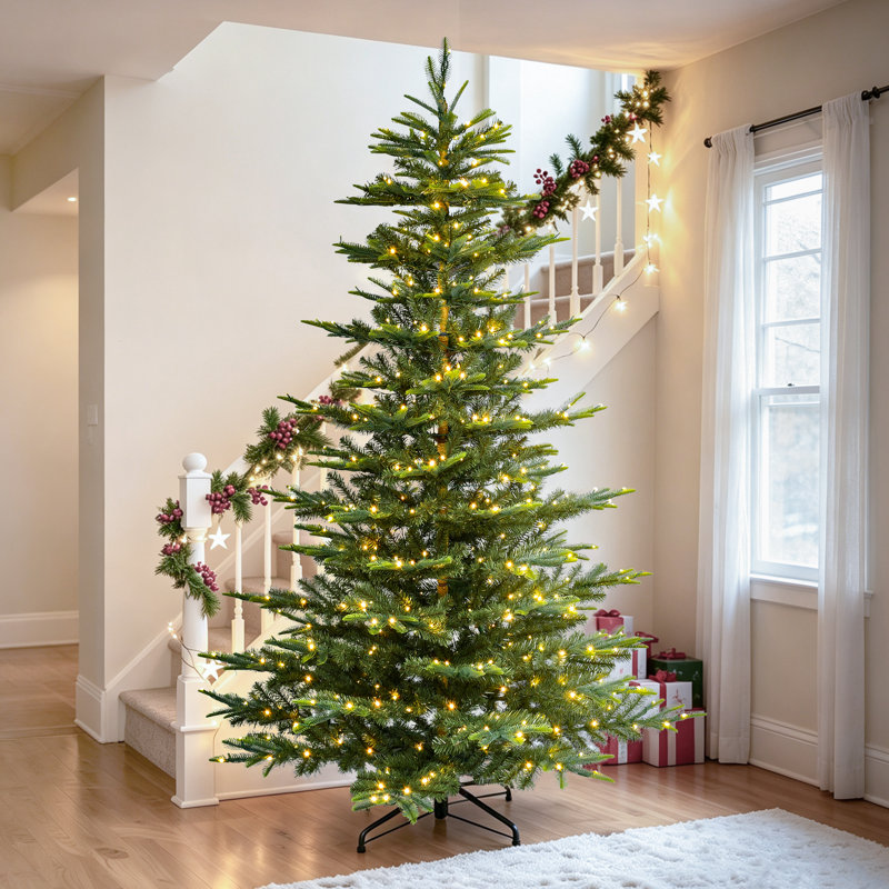 Arbre de Noël artificiel Slim Real Touch, 7' H
