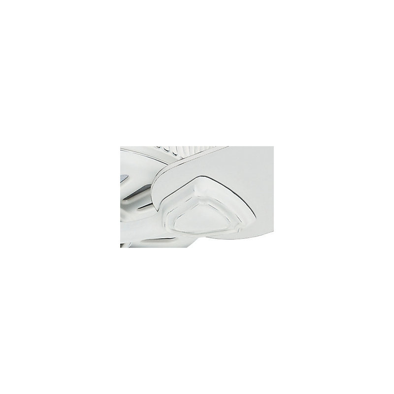 54" Ainsworth 5 - Blade Standard Ceiling Fan with Pull Chain, Cottage White