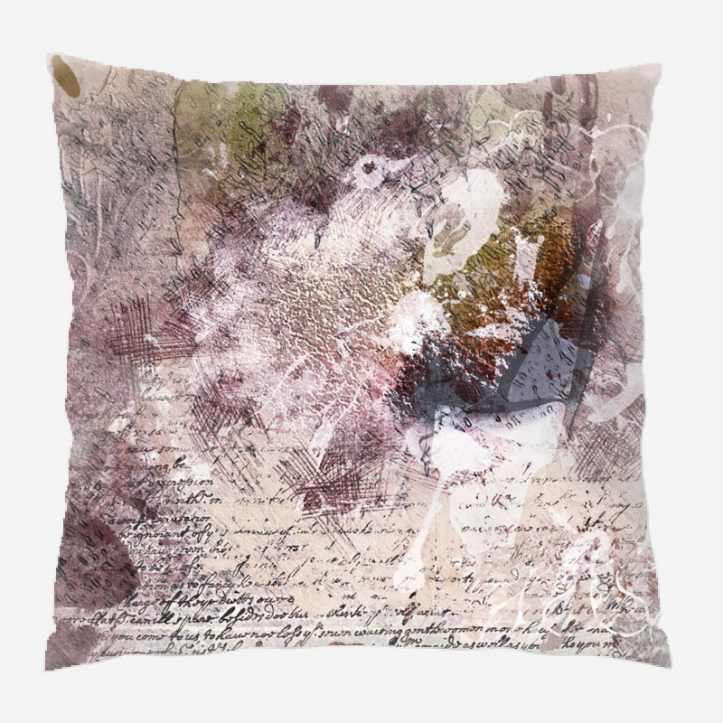 Melchor Throw Pillow, Microsuede, Indoor