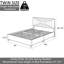 Lit plateforme tapissier touffeté-2018476816-2018476817