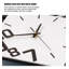 Horloges murales noires et blanches-110333617