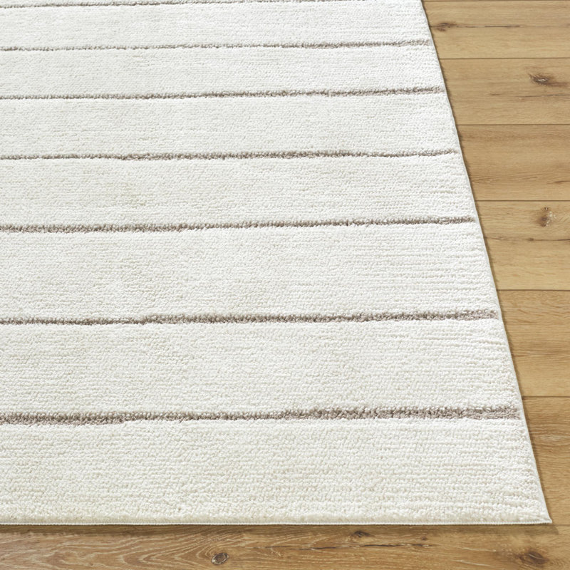Our PNW Home x Livabliss Boho Scandi Ivory Shag Rug, Rectangle 5 pi 2,99 po x 6 pi 11,86 po