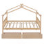 Lit en bois avec tiroirs-717346385