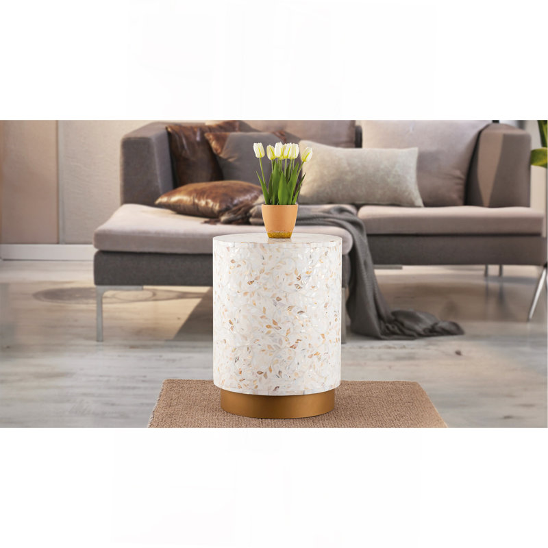 End Table Ivory