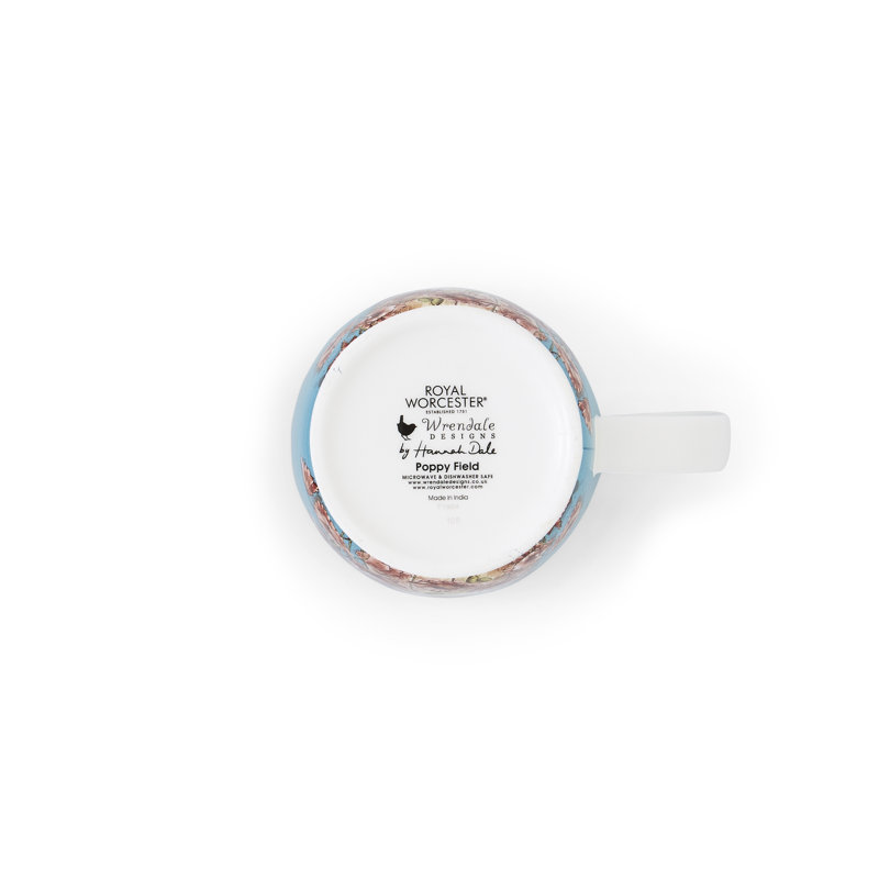 Wrendale Designs, Coloured - Fox in Poppy Mug
