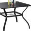Table d'extérieur Deirde L 17,5 po x l 23 po