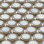 Carreau de mosaïque rond en porcelaine 0,75 "x 0,75"-75033866
