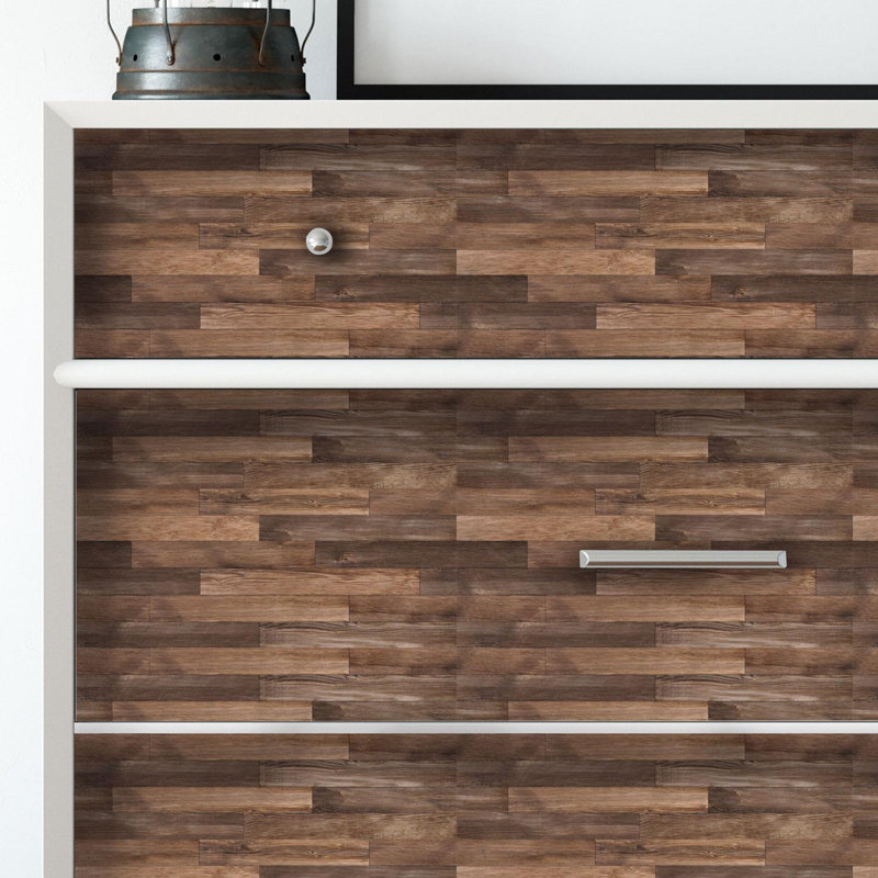 Non-Wall Damaging Wall Decal, Brown