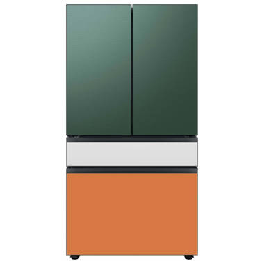 Samsung Bespoke 23 Cu. Ft. Counter Depth 4-Door French Door Refrigerator  with Auto Fill Water Pitcher - Stainless Steel Panels Included