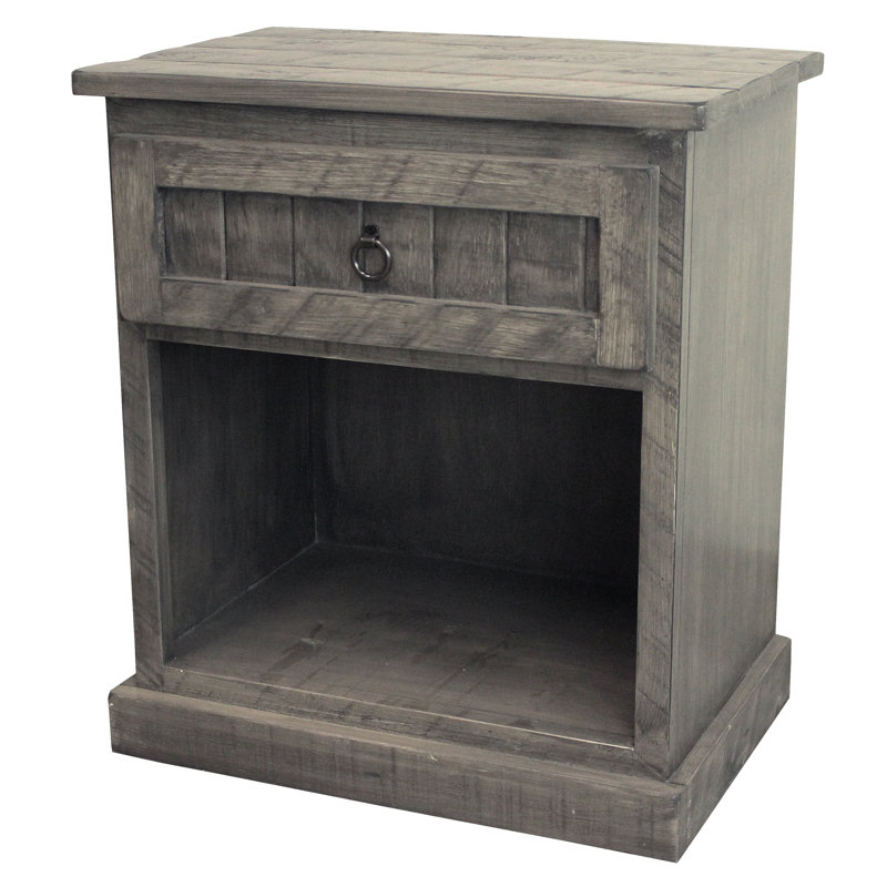 Dansa 23'' W Nightstand, Rustic Barnwood