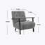 Fauteuil capitonné de 27,6 po Neerav-1048936886