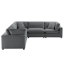 Canapé modulaire 5 pièces Vinessa-102759896