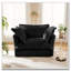 Fauteuil en velours côtelé-106850530