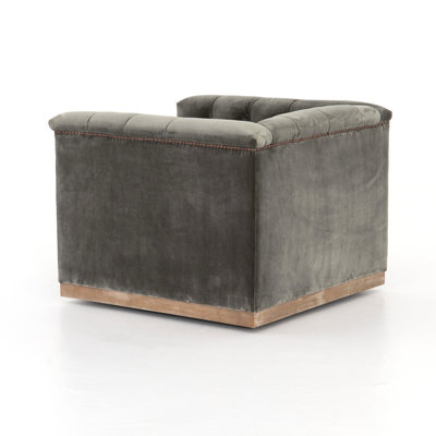 Byer Upholstered Swivel Accent Chair