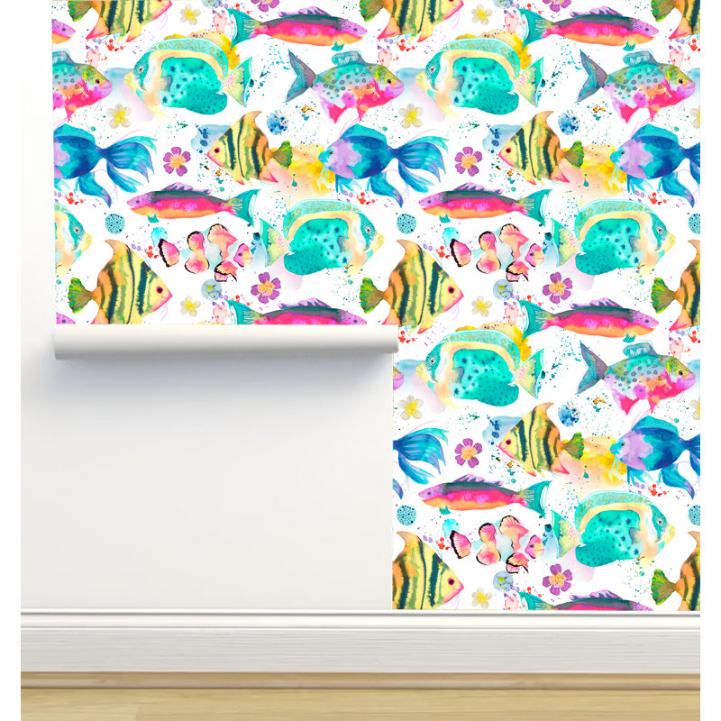 Rouleau de papier peint adhésif 12 pi x 2 pi Ninola Designs